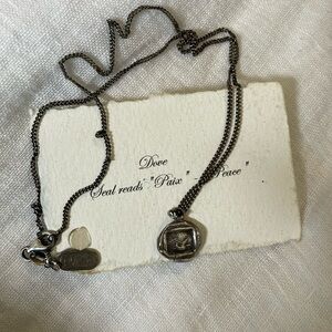 Pyrrha Sterling Silver Dove Necklace